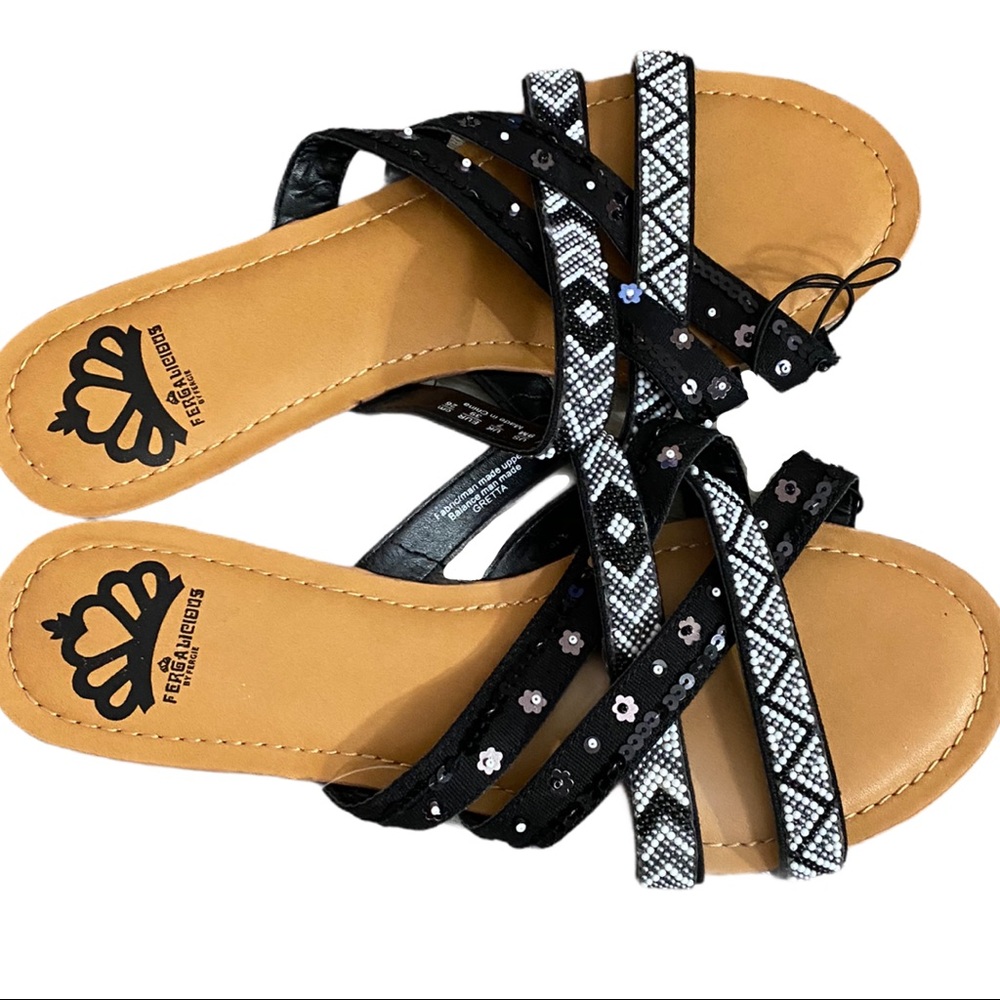 Fergalicious Gretna Sandals NWT